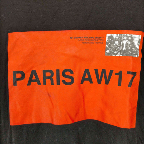 フォートゥーフォー 424 PARIS AW17 Tシャツ メンズ import:L